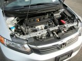 2012 Honda Civic EX-L Sedan 1.8 Liter SOHC 16-Valve i-VTEC 4 Cylinder Engine