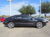 Deep Black Metallic Volkswagen CC in 2010