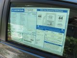 2012 Honda Civic Hybrid-L Sedan Window Sticker