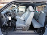2012 Ford F250 Super Duty XL SuperCab 4x4 Steel Interior