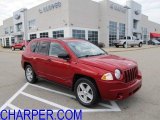 2009 Inferno Red Crystal Pearl Jeep Compass Sport 4x4 #57271414