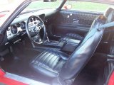 1974 Pontiac Firebird Trans Am Black Interior