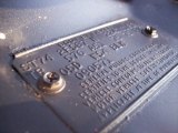 1974 Pontiac Firebird Trans Am Info Tag