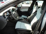 2012 Audi S4 3.0T quattro Sedan Black/Spectral Silver Interior