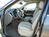 2012 Audi Q5 2.0 TFSI quattro Light Gray Interior