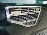 2010 Ford F250 Super Duty XLT SuperCab 4x4 Marks and Logos