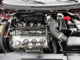 2009 Ford Flex SEL 3.5 Liter DOHC 24-Valve VVT Duratec V6 Engine