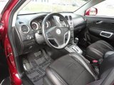 2008 Saturn VUE Red Line AWD Black Interior