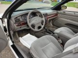 2001 Chrysler Sebring LX Convertible Dark Slate Gray Interior