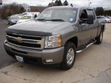 2007 Graystone Metallic Chevrolet Silverado 1500 LTZ Crew Cab 4x4 #57271675