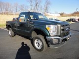 Forest Green Metallic Ford F250 Super Duty in 2012