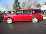 Red Candy Metallic Ford Flex in 2012