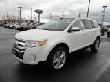 2012 White Platinum Metallic Tri-Coat Ford Edge Limited #57271241