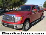 2010 Red Candy Metallic Ford F150 Lariat SuperCrew #57271218