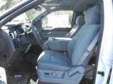 2012 Ford F150 XLT SuperCrew 4x4 Steel Gray Interior