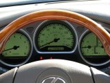2001 Lexus GS 430 Gauges