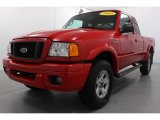 Torch Red Ford Ranger in 2005