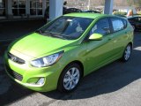 Electrolyte Green Hyundai Accent in 2012