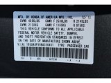 2011 TL Color Code for Polished Metal Metallic - Color Code: NH737