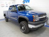 2003 Arrival Blue Metallic Chevrolet Silverado 2500HD LS Extended Cab 4x4 #57271969