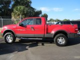 2005 Bright Red Ford F150 FX4 SuperCab 4x4 #57355774