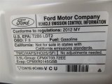 2012 Ford Edge SE Info Tag