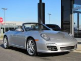 2010 Arctic Silver Metallic Porsche 911 Carrera Cabriolet #57355342