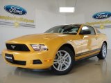 2012 Yellow Blaze Metallic Tri-Coat Ford Mustang V6 Coupe #57354885