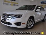 2011 White Platinum Tri-Coat Ford Fusion SEL V6 #57354881