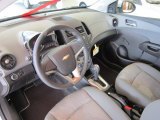 2012 Chevrolet Sonic LS Sedan Jet Black/Dark Titanium Interior