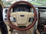 2011 Ford F150 King Ranch SuperCrew Steering Wheel