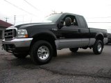 2003 Black Ford F250 Super Duty XLT SuperCab 4x4 #57355671