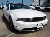 2010 Performance White Ford Mustang GT Premium Convertible #57355233