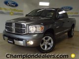 2008 Mineral Gray Metallic Dodge Ram 1500 Laramie Quad Cab 4x4 #57355212