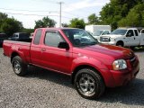 2002 Nissan Frontier Molten Lava Red Pearl