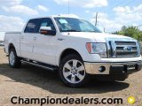 2011 White Platinum Metallic Tri-Coat Ford F150 Lariat SuperCrew #57354757