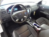 2012 Ford Fusion Hybrid Charcoal Black Interior