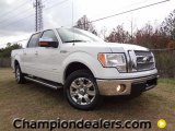 2011 White Platinum Metallic Tri-Coat Ford F150 Lariat SuperCrew #57354733