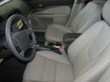 2012 Ford Fusion Hybrid Medium Light Stone Interior