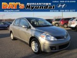 2011 Magnetic Gray Metallic Nissan Versa 1.8 S Sedan #57355616