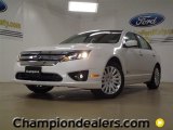 2012 White Platinum Tri-Coat Ford Fusion Hybrid #57355133