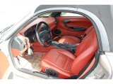 1997 Porsche Boxster  Boxster Red Interior