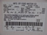 2011 F150 Color Code for Oxford White - Color Code: YZ