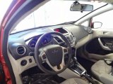 2012 Ford Fiesta SE Hatchback Light Stone/Charcoal Black Interior