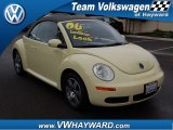 2006 Mellow Yellow Volkswagen New Beetle 2.5 Convertible #57355564