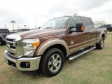 2011 Ford F250 Super Duty Lariat Crew Cab Front 3/4 View