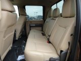 2011 Ford F250 Super Duty Lariat Crew Cab Adobe Beige Interior