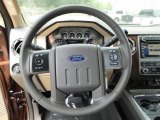 2011 Ford F250 Super Duty Lariat Crew Cab Steering Wheel