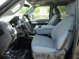 2011 Ford F250 Super Duty XLT Crew Cab Steel Gray Interior