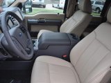 2011 Ford F350 Super Duty Lariat Crew Cab 4x4 Dually Adobe Interior